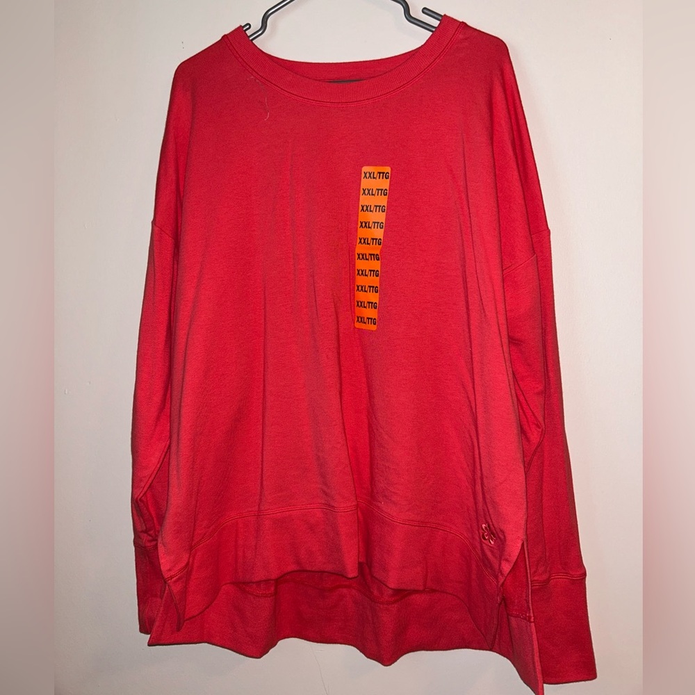 Tuff Athletics Vibrant Red Pullover
